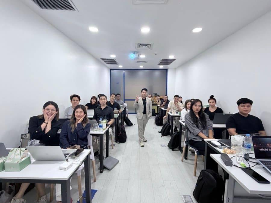 บรรยากาศ Manus AI Seminar ที่ BizDrive Academy 12