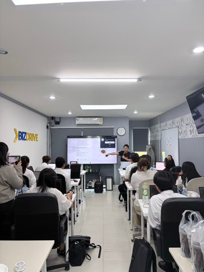 บรรยากาศ Private Class กับพี่แบงค์ ที่ BizDrive Academy 10